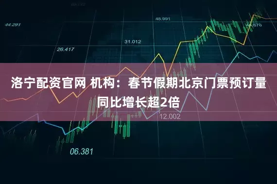 洛宁配资官网 机构：春节假期北京门票预订量同比增长超2倍
